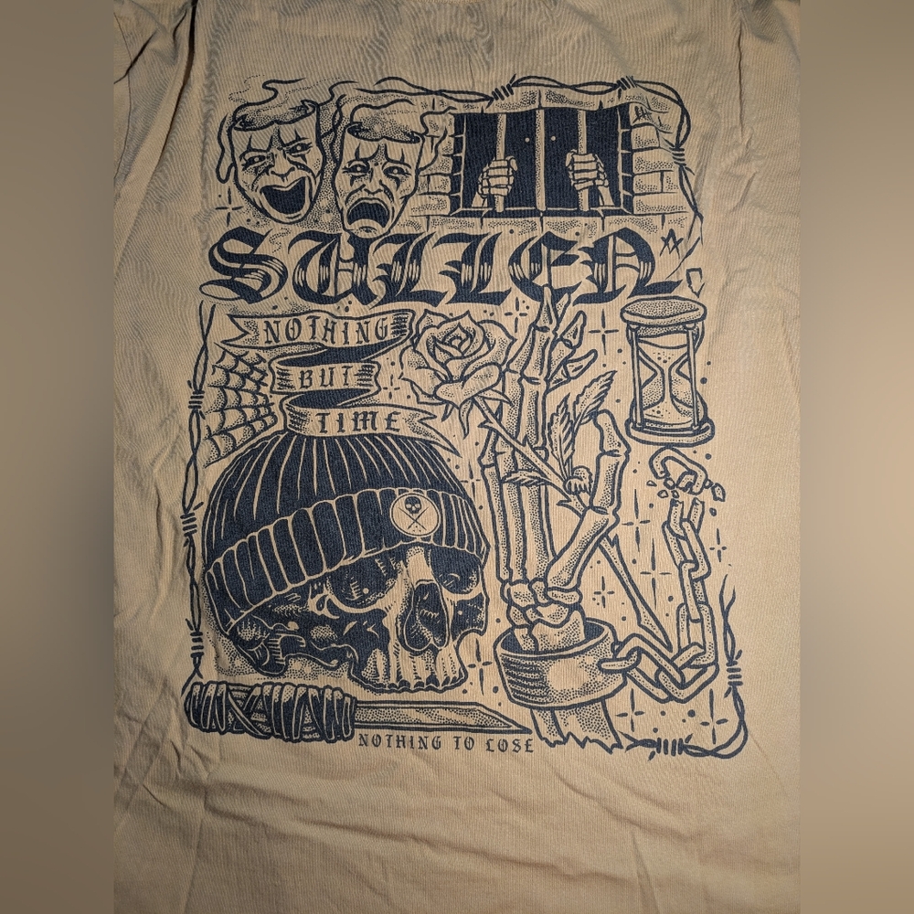 Sullen Men's Yellow Graphic Tee - Short Sleeve